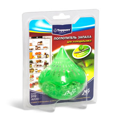 Поглотитель запаха для холодильника гелевый Topperr 3112